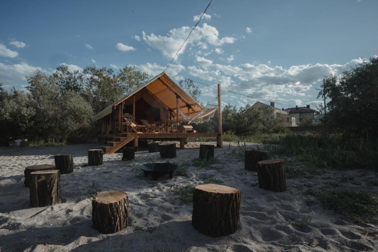 Glamping Mandra Hotel Zatoka Buitenkant foto