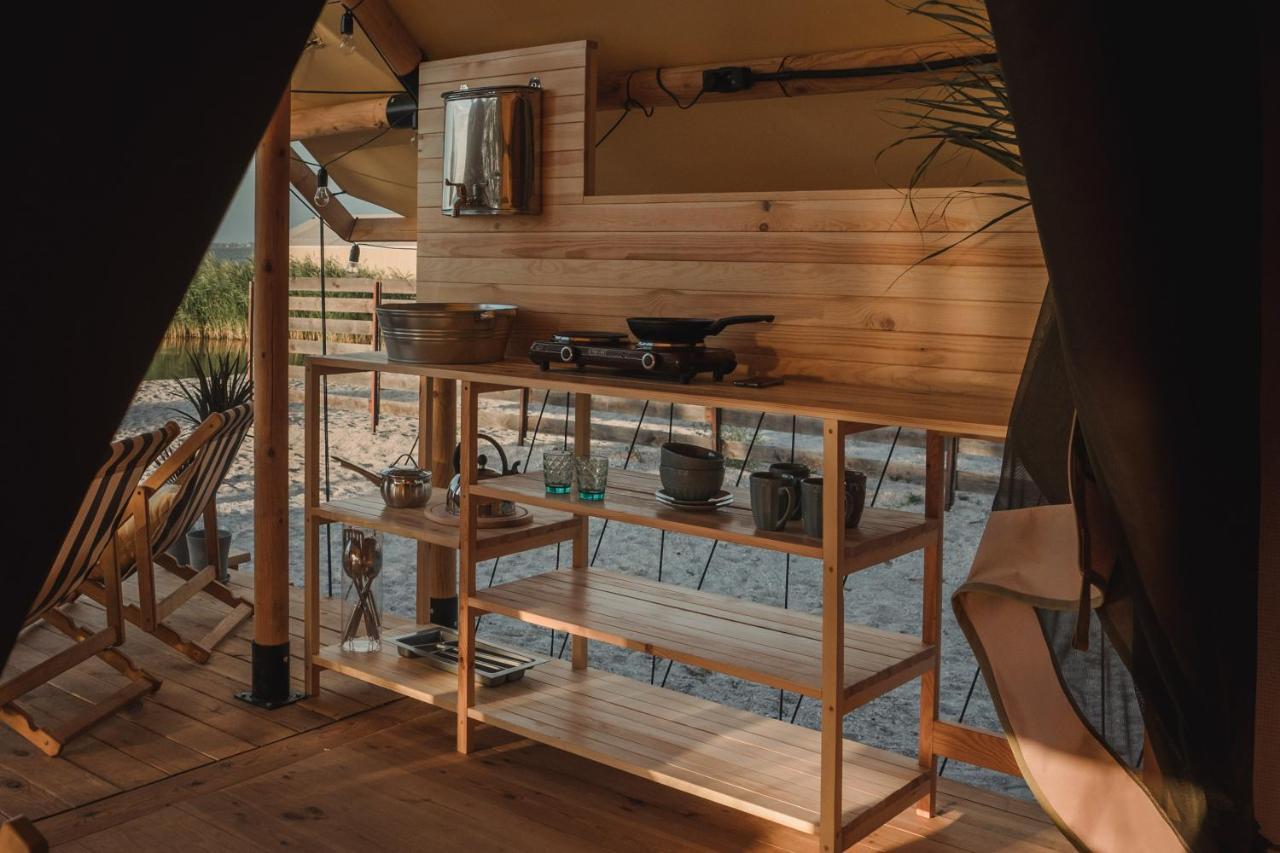 Glamping Mandra Hotel Zatoka Buitenkant foto