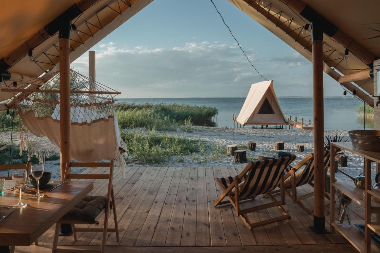 Glamping Mandra Hotel Zatoka Buitenkant foto